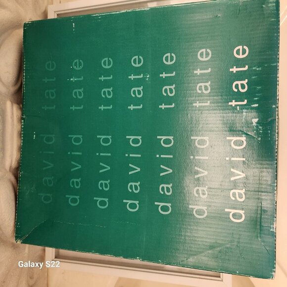 David Tate "Naya" Black Leather Slip on booties. NIB. Size 10 Narrow - Picture 10 of 11